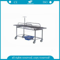 AG-SS030 modern cheap hospital movable transfer instrument steel trolley